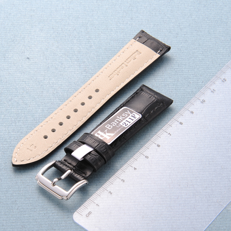 뱅크시런던 211F 가죽 시계줄 21mm 워치 스트랩 교체 티쏘 세이코 호환 밴드 손목