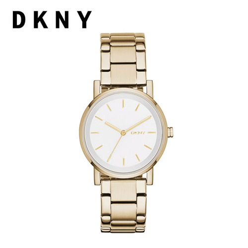 DKNY NY2343 여자 메탈 시계 아날로그 손목 쿼츠