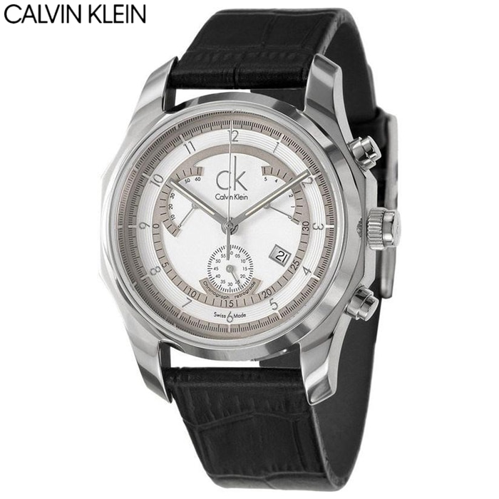 CK 캘빈클라인 비즈 K7731120 남성 가죽시계